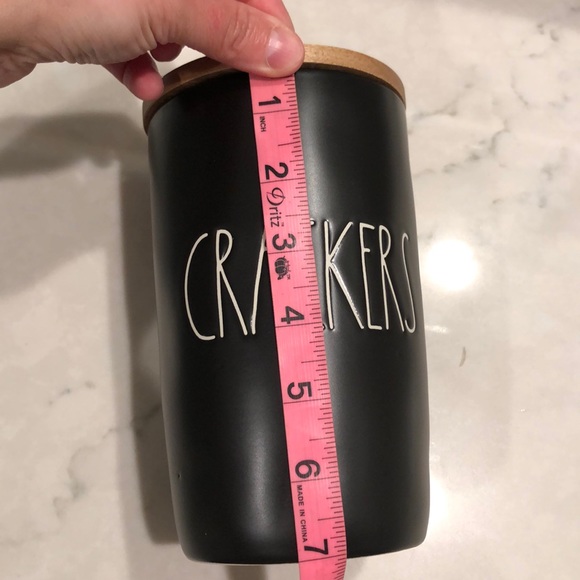 Rae Dunn cracker canister - Picture 3 of 5